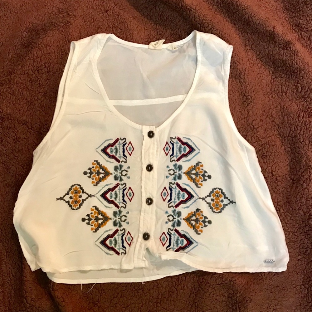 Roxy crop top!